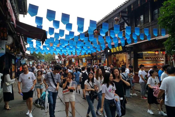 Private Day Tour to Ciqikou, Liziba, Jiefangbei etc. in Chongqing - Jiefangbei Square and the Eye of the Cloud View