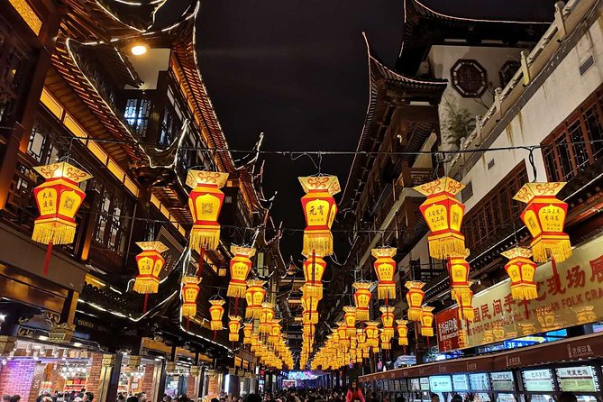 Private Evening Tour: VIP Huangpu River Cruise and Shanghai Lights - Pudong Lujiazui at night, quick modern Shanghai context
