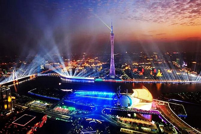 Private Guangzhou Night Tour with Canton Tower and Pearl River VIP Class Cruise - Canton Tower: from the Slim Waist vibe to the 450M outdoor look