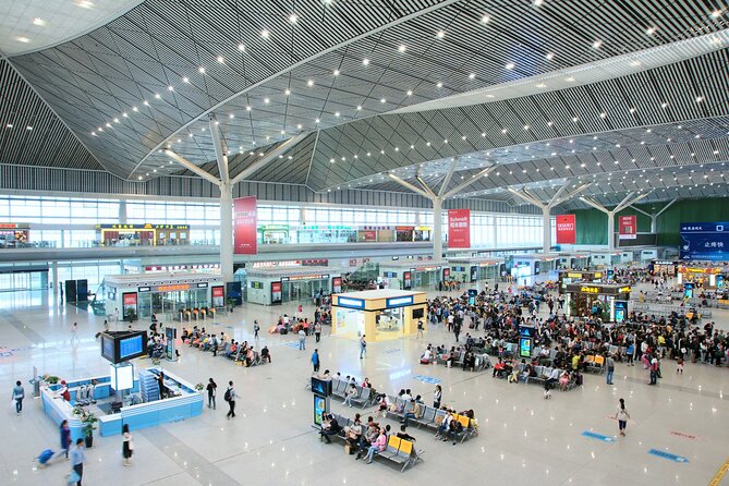 Private High-speed Train Arrival Transfer: Xi'an Bei (North) Station to Hotel - First contact at Xian Bei North: meet your driver fast