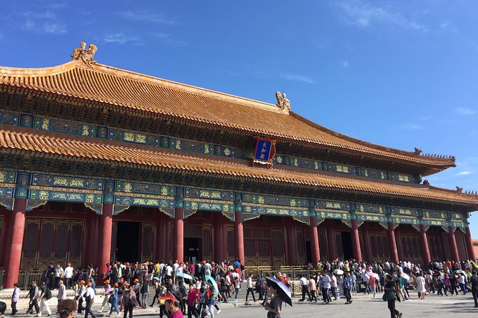 Private Tour: Forbidden City,Summer Palace with Pekin Roast Duck Lunch - Entering the Palace Museum: Gate of Heavenly Purity to Supreme Harmony