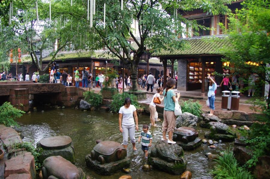 Private Tour to Leshan Giant Buddha & Huanglongxi Old Town - When Lines Get Long, You Still Get the View: The River Cruise Option