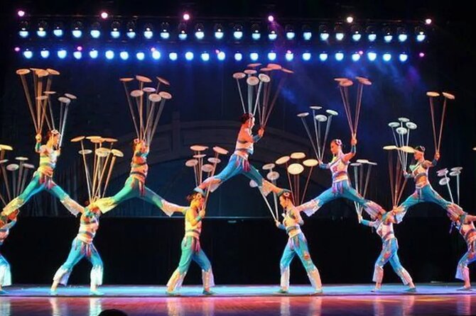 Private Tour to Pearl Market Acrobatic Show & Peking Duck Dinner - Red Theatre Beijing acrobatic show: what the hour feels like