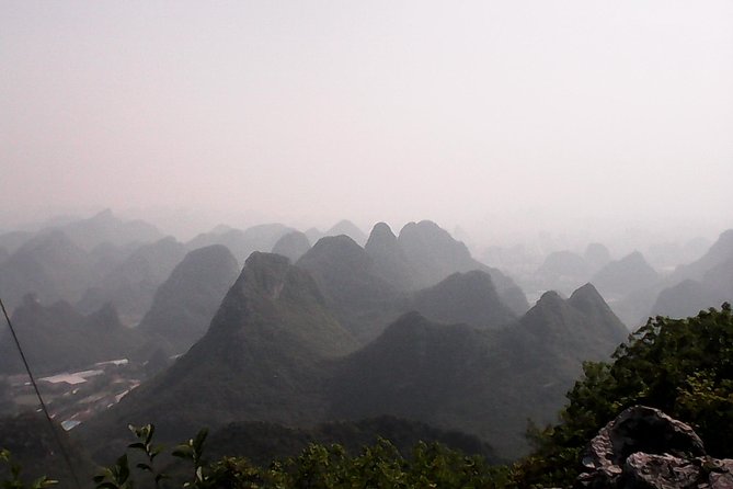 Private Yangshuo One Day Tour - Xianggong Mountain: where the Li River turns into green jade ribbons