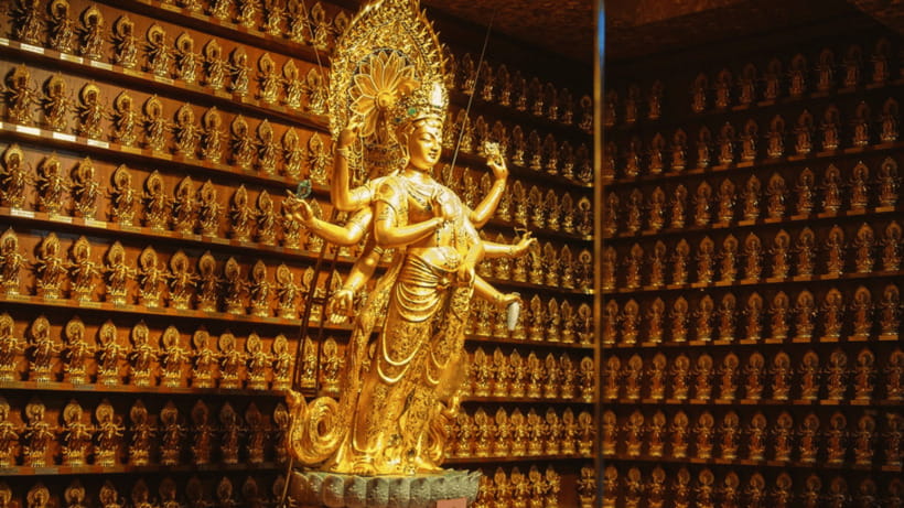 Sanya: Nanshan Cultural Tourism Zone Ticket and Tour Car - Nanshan in Sanya: a Buddhist site with serious sea air