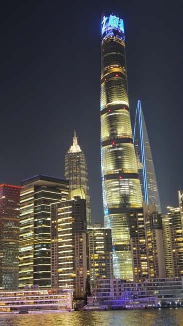 Shanghai: After Dark Dinner and Huangpu River Night Cruise - Huangpu River Night Cruise: The Skyline Does The Talking