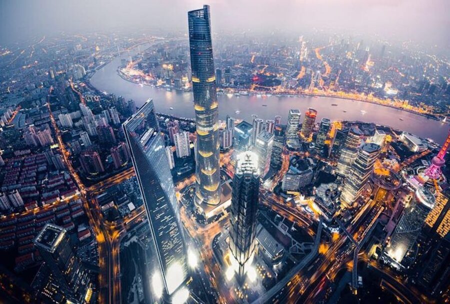Shanghai: Hop-on Hop-off Bus Ticket and Optional Attractions - Blue Route: Pudong skyline, towers, and the best excuse to ride twice