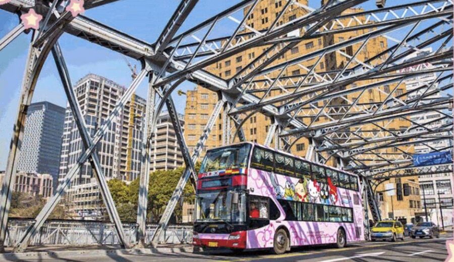 Shanghai: Hop-on Hop-off Bus Ticket and Optional Attractions - Green Route: Jing’an Temple, Shanghai Museum, and west-side city texture