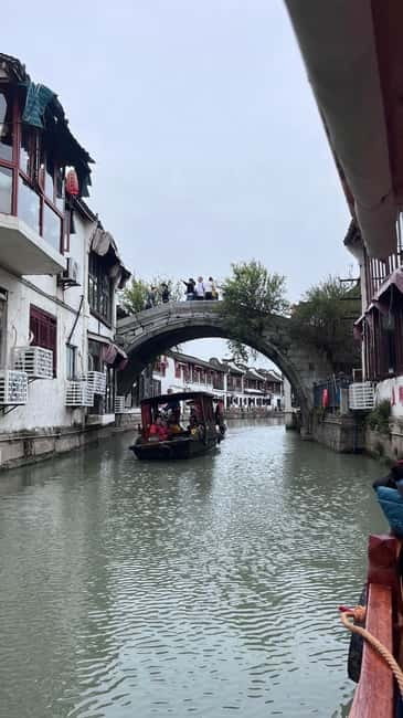 Shanghai: Zhujiajiao Water Town with Calligraphy Experience - The boat ride option: watching Zhujiajiao from the water