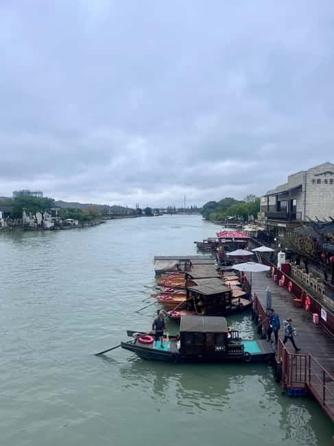 Shanghai: Zhujiajiao Water Town with Calligraphy Experience - Teahouse and local cuisine: tasting your way through the town