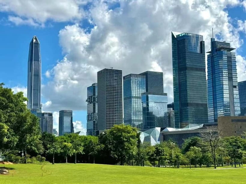 Shenzhen：8h City Walk & Future Experience Highlights Trip - Diwang Building and the finance skyline: what the towers are really saying