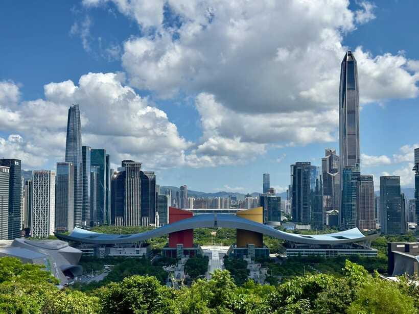 Shenzhen：8h City Walk & Future Experience Highlights Trip - Shennan Avenue: the city artery you can see moving through