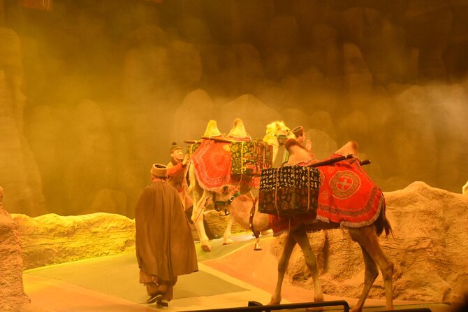 Silk Road Theme Show Legend of Camel Bell Ticket with Transfer - What you will actually get at each stage of the evening