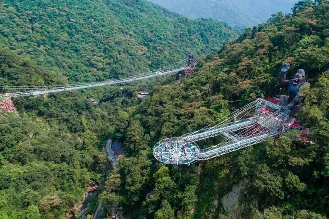 Skywalk Glass Bridge and Waterfall Ravine Half Day Private Tour - The Appeal of Gulong Gorge, Sky Bridge, and Waterfalls All in One
