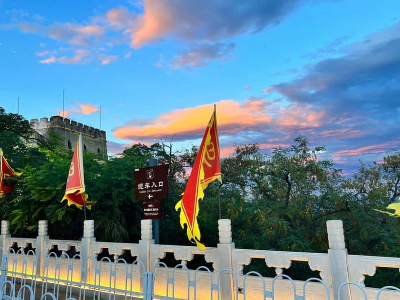 Sunset Glow at Mutianyu Great Wall Night Bus Tour+Ticket - Walking the Illuminated Wall: What You Actually See