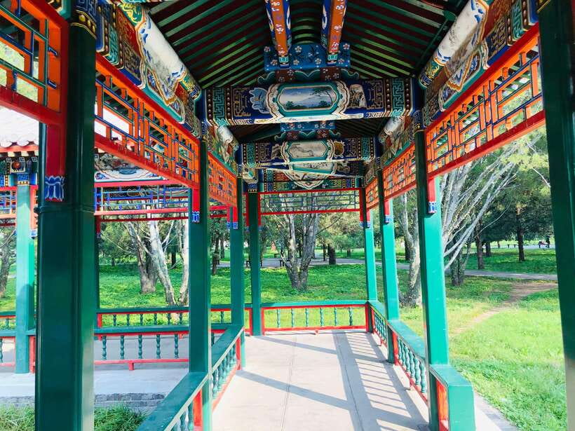 Temple of Heaven Ticket - Getting in at East Gate: the first scan and what you see right away