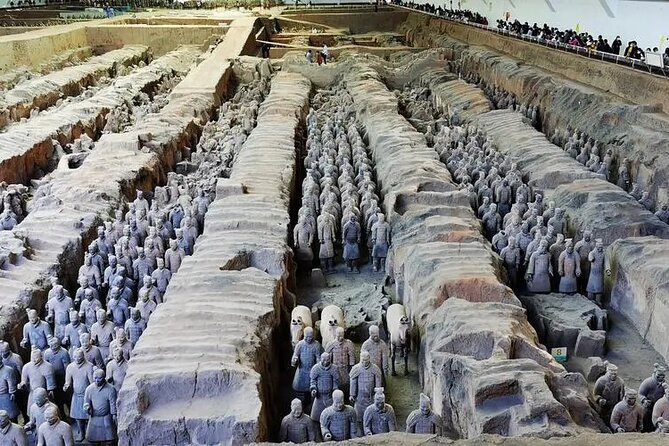 Terra-cotta Warriors Entrance Ticket with Optional Guided Service - Museum tour flow: pits, halls, and the crowd math