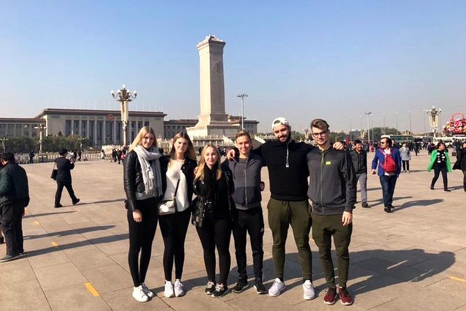 Tiananmen Square Tour - End point near the Forbidden City: use the momentum