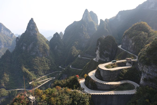 Tianmen Mountain(Glass Walking way)+Zhangjiajie Glass Bridge tour - Tianmen Mountain National Forest Park: Sky Gate, Planks, and Big Height Energy