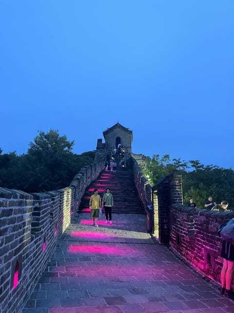 Twilight Glow at Mutianyu Great Wall Evening Bus Tour+Ticket - Cable Car in the Evening: Save Your Energy and Your Knees
