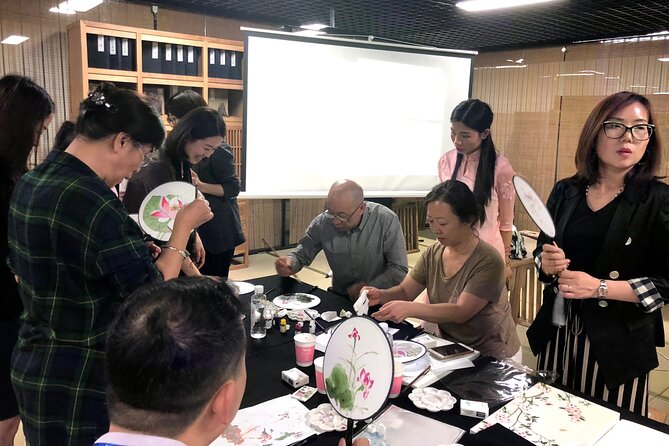 Water Color Class in Beijing - Key things to know before you paint a Chinese fan