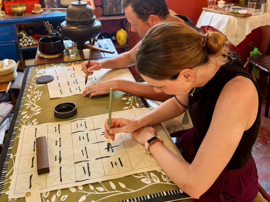 Xi'an Chinese Calligraphy Workshop: Ink Art & Tea Tasting - Key highlights you will feel fast