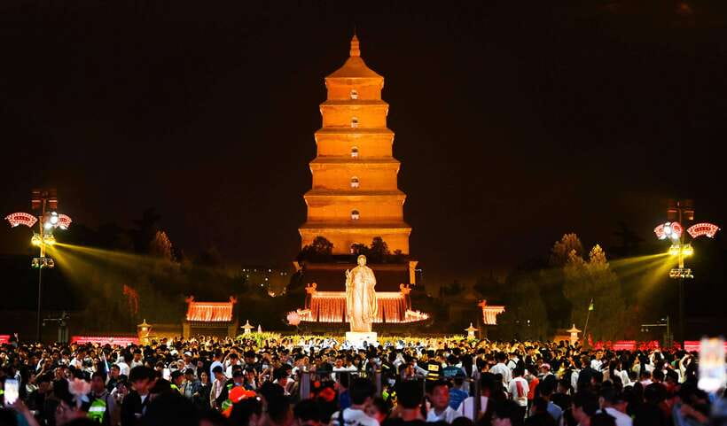 Xi'an: Daci'en Temple(Great Wild Goose Pagoda) E-ticket - Using the QR Code Without Getting Stuck