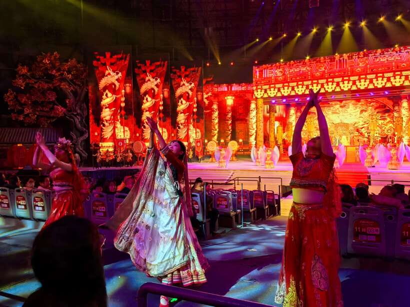 Xi'an Silk Road: Legend of Camel Bell Show Ticket w/Transfer - The 3-Language Captions: How You Follow the Story