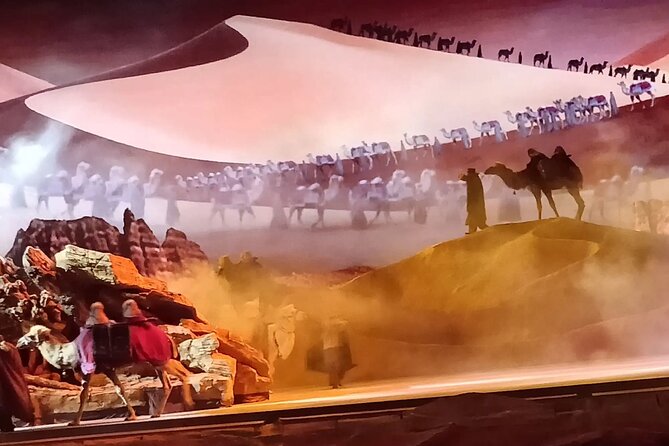 Xi'an Silk Road: Legend of Camel Bell Show Ticket with Transfer - Choosing seats: White Platinum vs Red VIP in a moving arena