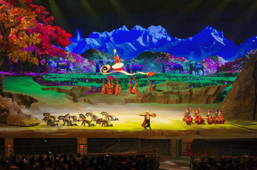 Xian: Must see Eternal Love or Camel Bell Legend show Ticket - Where you go, meeting points, and how not to waste show time