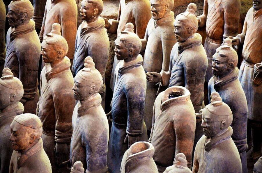 Xian Terracotta Amry& Romantic Show & Grand Tang Bright City - The chariot horses and the “why” behind Qin Shi Huang