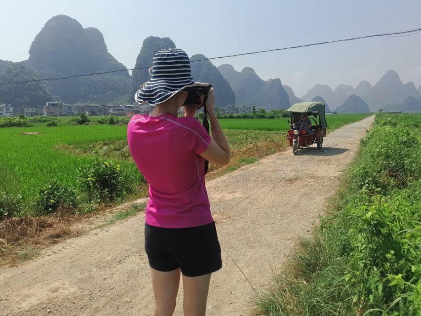 Yangshuo: Full-Day Private Countryside Hiking Tour - Moon Hill and Yangshuo town: how the day shifts from rural to relaxed