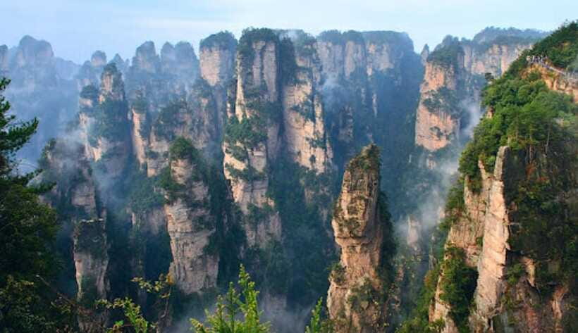 Zhangjiajie: Highlights Tour with Glass Bridge & Cable Car - Dianjiang Terrace and the West Sea Stone Forest overview